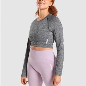 Gymshark adapt long sleeve crop